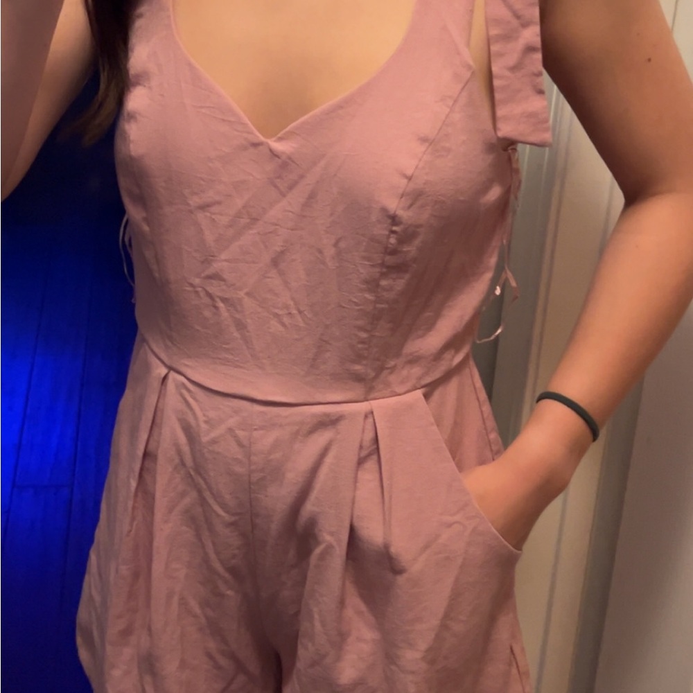 pink romper from francescas